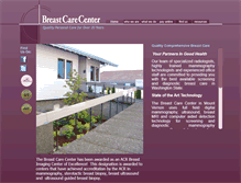 Tablet Screenshot of nwbreastcarecenter.com